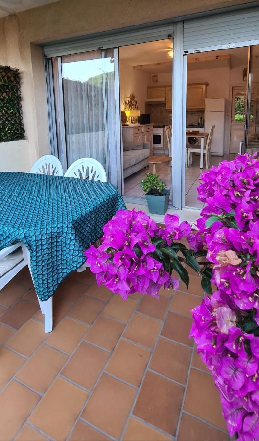 Le Tamaya Plage Charmant T2 En Rez De Jardin A 2 Pas D Une Belle Plage De Toutes Commodites Et Centre Ville Port Cavalaire-sur-Mer Bagian luar foto